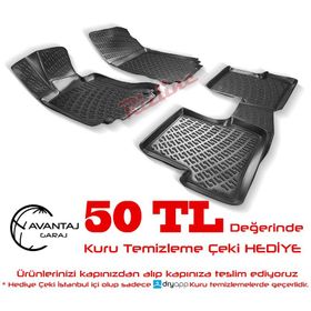 Rizline Mercedes C Serisi W202 1992-2000 3D Havuzlu Paspas