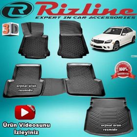 Rizline Mercedes C Serisi W204 2007-2013 Rampalı Bagaj Havuzu