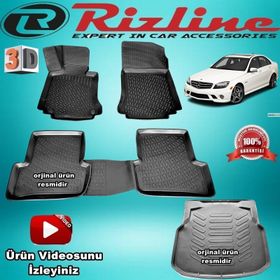 Rizline Mercedes C Serisi W204 2007-2013 Rampalı Bagaj Havuzu