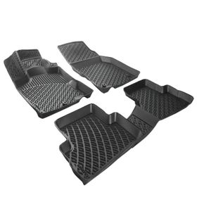 Rizline Mercedes C Serisi W204 2007-2014 Siyah 3D Havuzlu Paspas