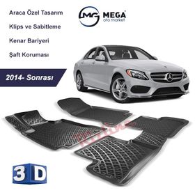 Rizline Mercedes C Serisi W205 2014 Sonrası 3d Havuzlu Paspas