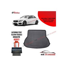 Rizline Mercedes C Serisi W205 Plastik Setli Bagaj 3D Bagaj Havuzu