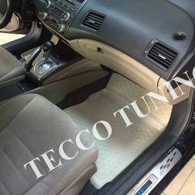 Rizline Mercedes C W204 2007-2014 Bej 3D Havuzlu Paspas