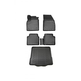 Rizline Mercedes Citan 2012 Sonrası 3D Bagaj Havuzu+ 3D Havuzlu Paspas Seti