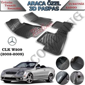 Rizline Mercedes CLK W209 2002-2009 3D Havuzlu Paspas