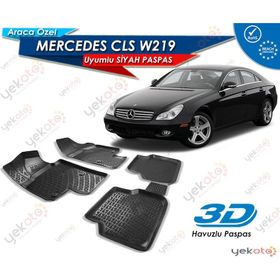 Rizline Mercedes CLS 3D Havuzlu Paspas