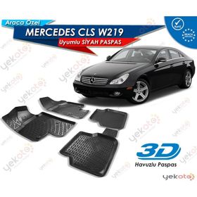 Rizline Mercedes CLS 3D Havuzlu Paspas