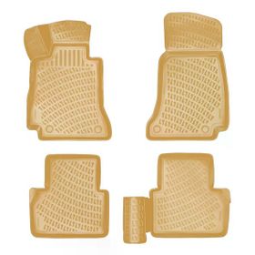 Rizline Mercedes E Serisi W212 2010-2016 Uyumlu Bej 3D Oto Paspas