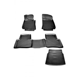 Rizline Mercedes E Serisi W212 Rampalı 2010-2015 Arası 3D Havuzlu Paspas + 3D Bagaj Havuzu