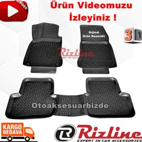 Rizline Mercedes GLA 3D Havuzlu Paspas