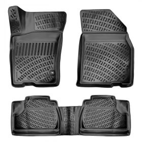 Rizline Mercedes ML Serisi W163 1998-2005 Siyah 3D Havuzlu Paspas