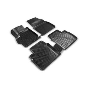 Rizline Mercedes S Serisi W221 2006-2013 3D Siyah 3D Havuzlu Paspas
