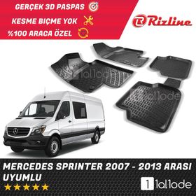 Rizline Mercedes Sprinter 2007-2013 3D Havuzlu Paspas