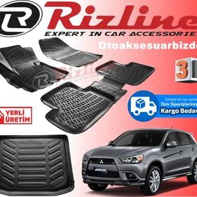 Rizline Mitsubishi Asx Havuzu 2010-2015 Siyah 3D Bagaj Havuzu