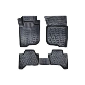 Rizline Mitsubishi L200 2011 Uyumlu Araca Özel Tasarım 3D Havuzlu Paspas