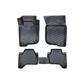 Rizline Mitsubishi L200 2011 Uyumlu Araca Özel Tasarım 3D Havuzlu Paspas