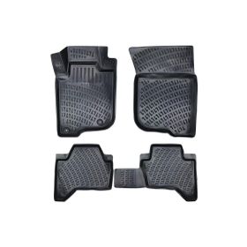 Rizline Mitsubishi L200 2016 Araca Özel Uyumlu Tasarım 3D Havuzlu Paspas