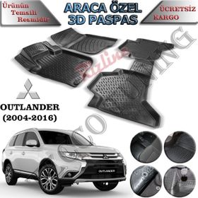 Rizline Mitsubishi Outlander 2004-2016 3D Havuzlu Paspas