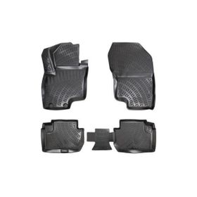 Rizline Mitsubishi Outlander 2018 Araca Özel Tasarım 3D Havuzlu Paspas