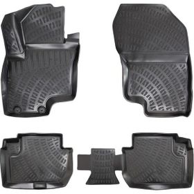 Rizline Mitsubishi Outlander Siyah 3D Havuzlu Paspas