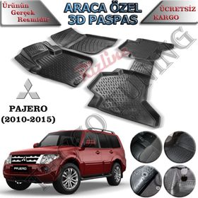 Rizline Mitsubishi Pajero 3D Havuzlu Paspas