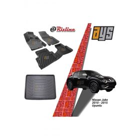Rizline Nissan Juke 2010 Sonrası 3D Havuzlu Paspas + Bagaj Havuzu