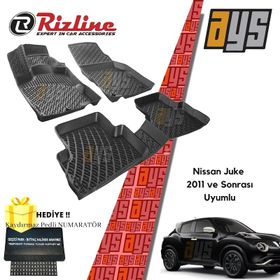 Rizline Nissan Juke 2011 Sonrası 3d Havuzlu Paspas