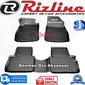 Rizline Nissan Juke 3D Havuzlu Paspas