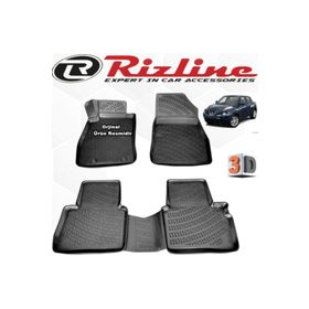 Rizline Nissan Juke Siyah 2010-2014 3D Havuzlu Paspas