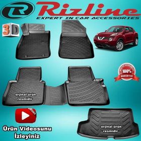Rizline Nissan Juke Siyah 2014 2019 3d Bagaj Havuzu