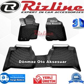 Rizline Nissan Navara 2006 2014 3D Havuzlu Paspas