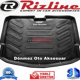 Rizline Nissan Note 2014-2020 Siyah 3D Bagaj Havuzu
