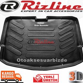 Rizline Nissan Note 2014-2020 Siyah 3D Bagaj Havuzu