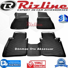 Rizline Nissan Pulsar 3D Havuzlu Paspas