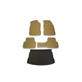 Rizline Nissan Qashqai 2007-2013 Bej 3D Paspas Bagaj Havuzu