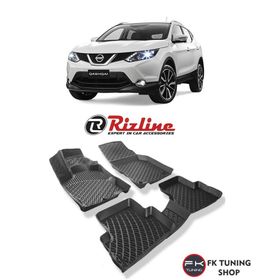 Rizline Nissan Qashqai 2014 Araca Özel Tasarım 3D Havuzlu Paspas