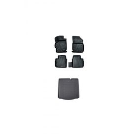 Rizline Nissan Qashqai 2014 Sonrası Tekna 3D Havuzlu Paspas+Bagaj Set Havuzu