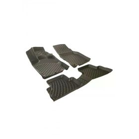 Rizline Nissan Qashqai Siyah 4 Parça Set 3D Havuzlu Paspas