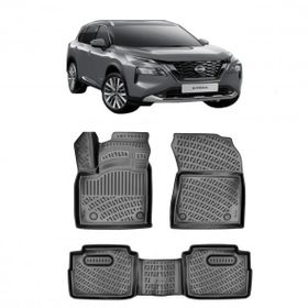 Rizline Nissan X-Trail E-Power 2022 Sonrası 3D Siyah Paspas