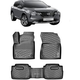 Rizline Nissan X-Trail E-Power 2022 Sonrası 3D Siyah Paspas