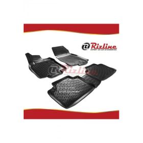 Rizline Nissan X-Trail Siyah 2013-2020 Arası 4 Parça 3D Havuzlu Paspas