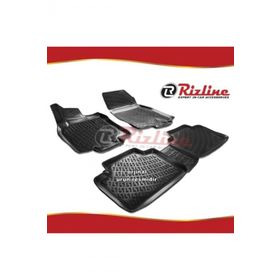 Rizline Nissan X-Trail Siyah 2013-2020 Arası 4 Parça 3D Havuzlu Paspas