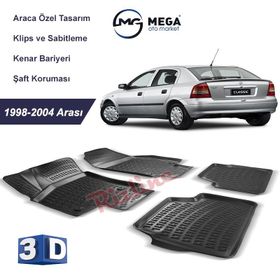 Rizline Opel Astra G 1998-2004 Siyah Seti 3D Havuzlu Paspas