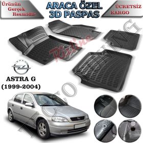 Rizline Opel Astra G 1999-2004 3D Havuzlu Paspas