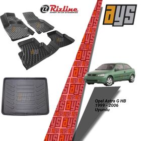 Rizline Opel Astra G HB 1999-2006 3D Paspas Bagaj Havuzu