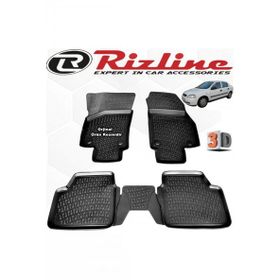 Rizline Opel Astra G Sedan 1998 - 2009 Arası Siyah 4 Parça Set 3D Havuzlu Paspas