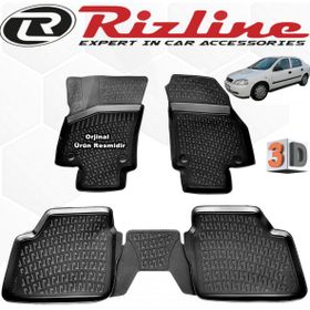 Rizline Opel Astra G Siyah Sedan 1998-2009 Arası 3D Havuzlu Paspas