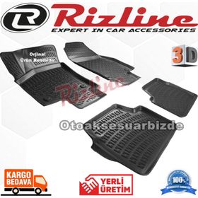 Rizline Opel Astra G Siyah Stw 1998 2009 3D Havuzlu Paspas