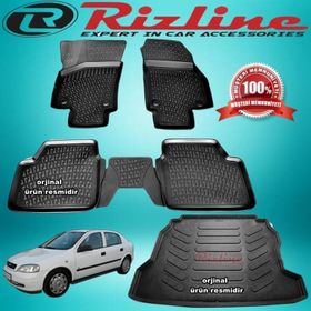 Rizline Opel Astra G Siyah Stw 1998 2009 3D Havuzlu Paspas