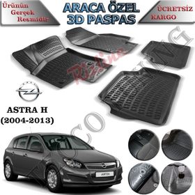 Rizline Opel Astra H 2004-2013 3D Havuzlu Paspas